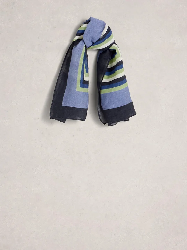 Foulard carré imprimé Emily