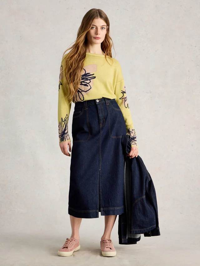 Pull Imprimé Olive