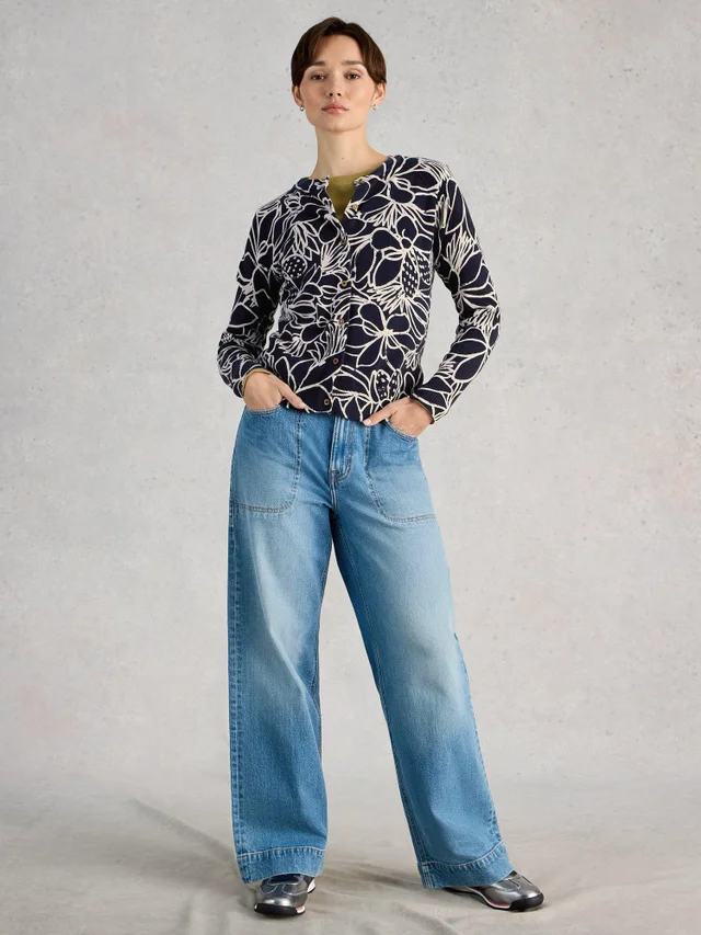 LULU PRINT CARDI