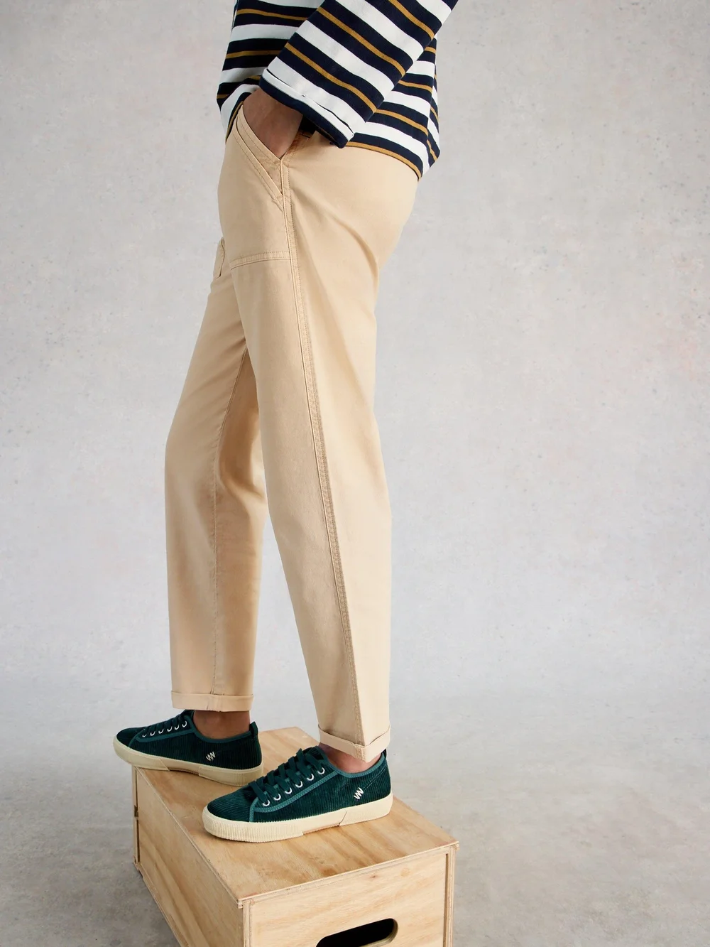 Pantalon chino Twister - Lgt Nat - 48/R Image 1