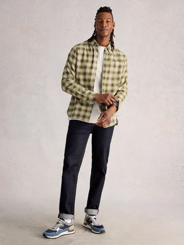 Chemise à carreaux bicolore Ludlow