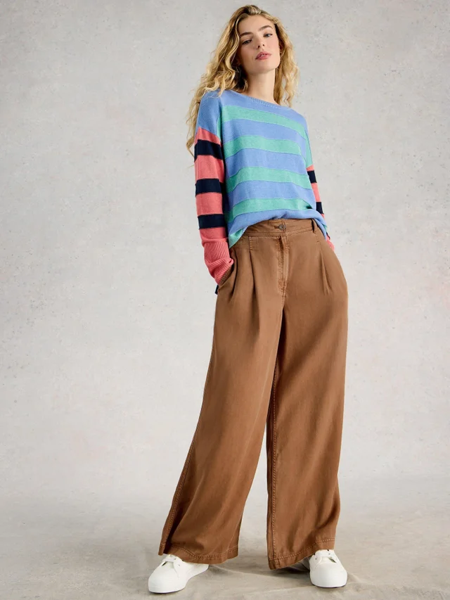 Pantalon Sasha à jambes larges