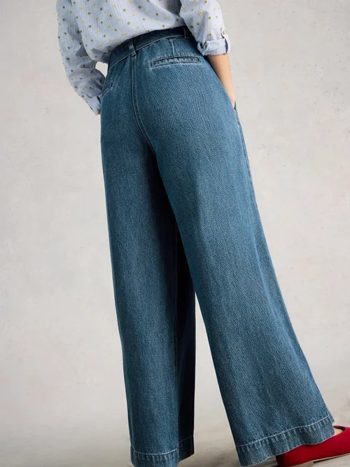 Jean Lyle à jambes larges - Mid Denim - 42/R Image 4