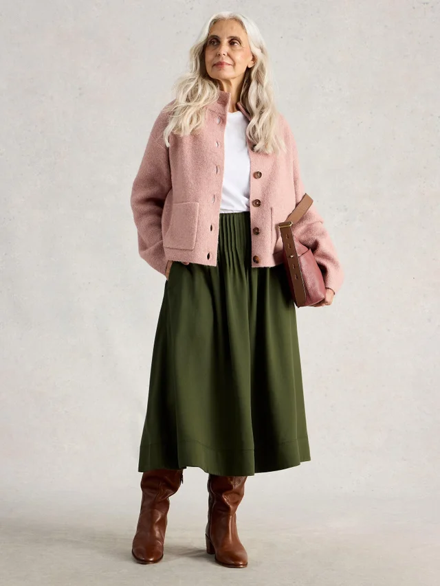 Jupe mi-longue Charlotte