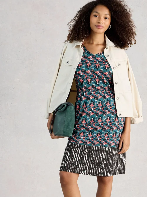 Robe en jersey Tallie - Blue Mlt - 52/R Image 1