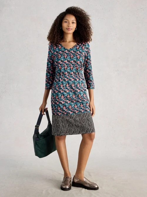Robe en jersey Tallie - Blue Mlt - 38/R Image 2