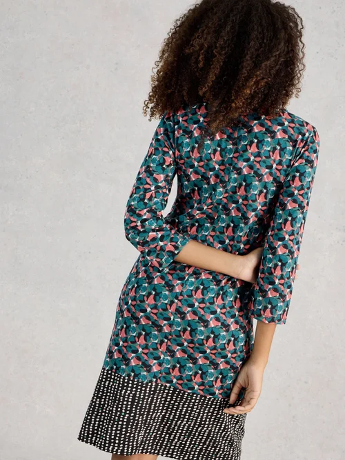 Robe en jersey Tallie - Blue Mlt - 52/R Image 4