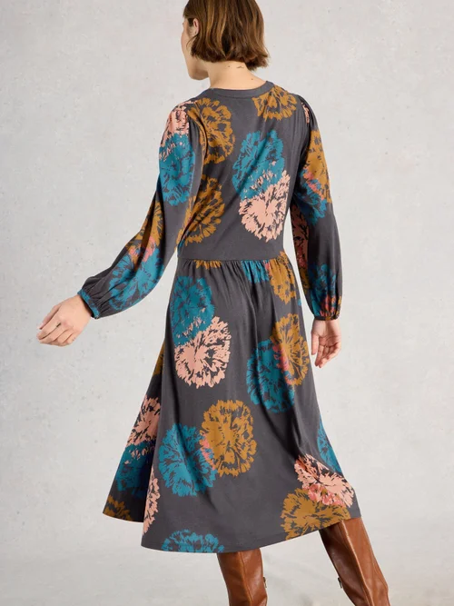 Robe Leah en jersey - Blk Mlt - 52/R Image 4