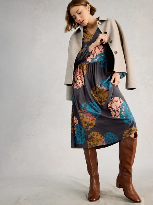 Robe Leah en jersey - Blk Mlt - 52/R Image 1