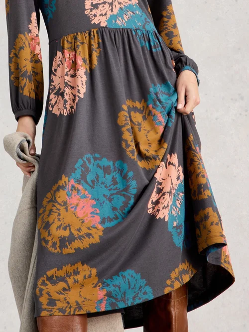 Robe Leah en jersey - Blk Mlt - 52/R Image 3