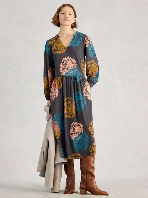 Robe Leah en jersey - Blk Mlt - 52/R Image 2