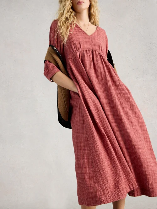 Robe mi-longue Lucy - Mid Pink - 46/R Image 1