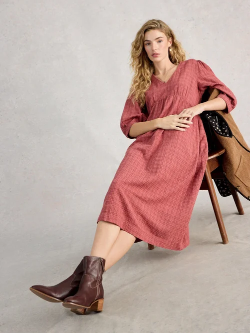 Robe mi-longue Lucy - Mid Pink - 52/R Image 3