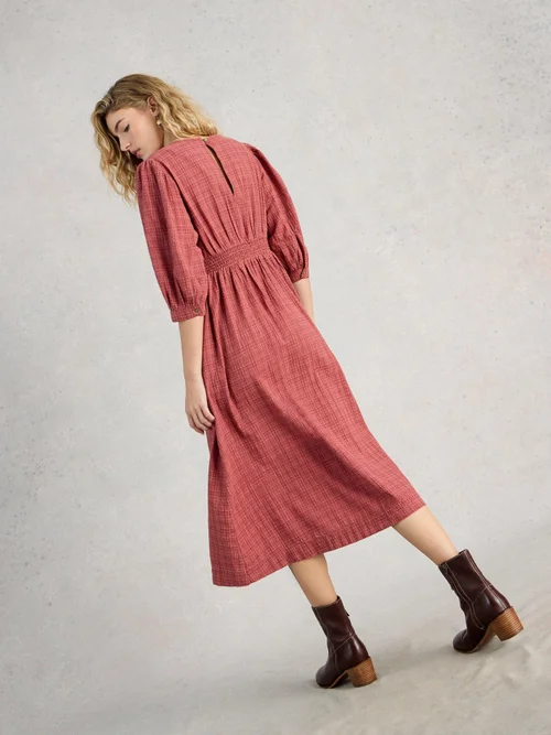 Robe mi-longue Lucy - Mid Pink - 46/R Image 4