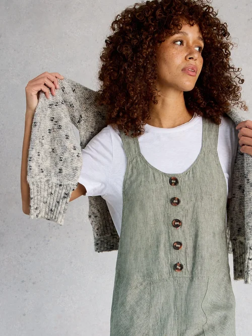 Salopette en lin Viola - Mid Green - 48/R Image 3