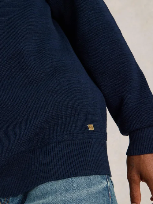 Pull Attadale à col rond - Dark Navy - XXL/R Image 3