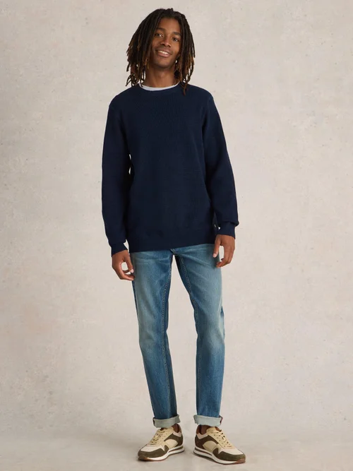 Pull Attadale à col rond - Dark Navy - XXL/R Image 2
