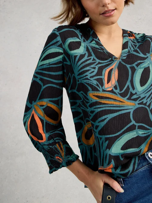 Elisa Top - Blk Mlt - 42 Image 3