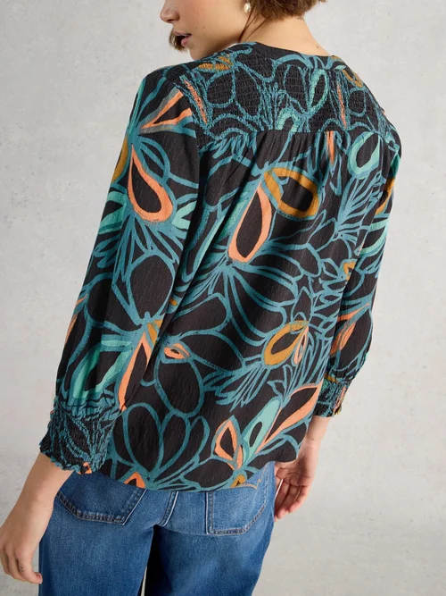 Elisa Top - Blk Mlt - 42 Image 4