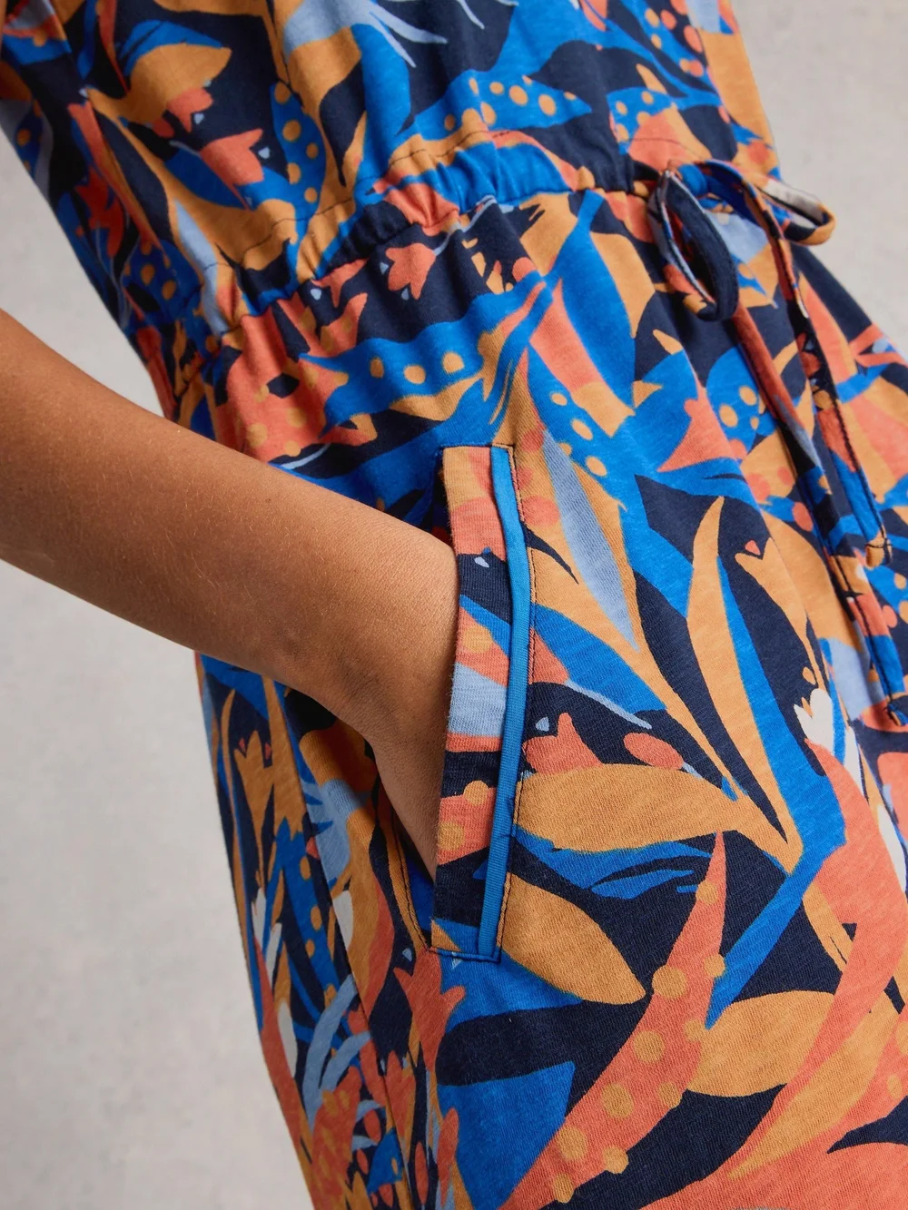 Robe en jersey Heidi - Navy Pr - XXL Image 1