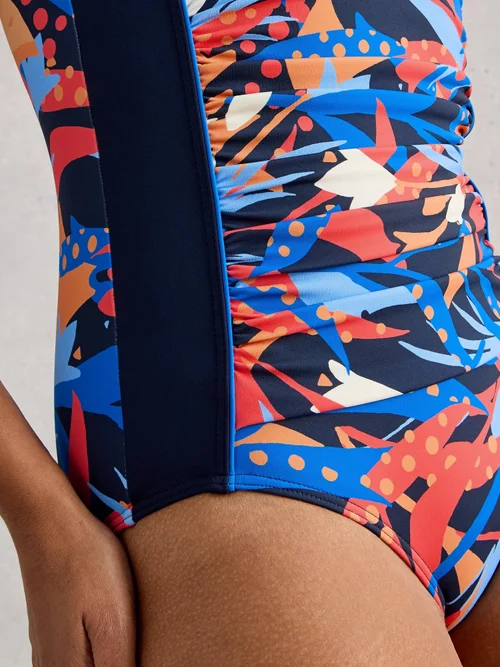 Maillot de bain anti-éclaboussures - Navy Pr - 52 Image 3