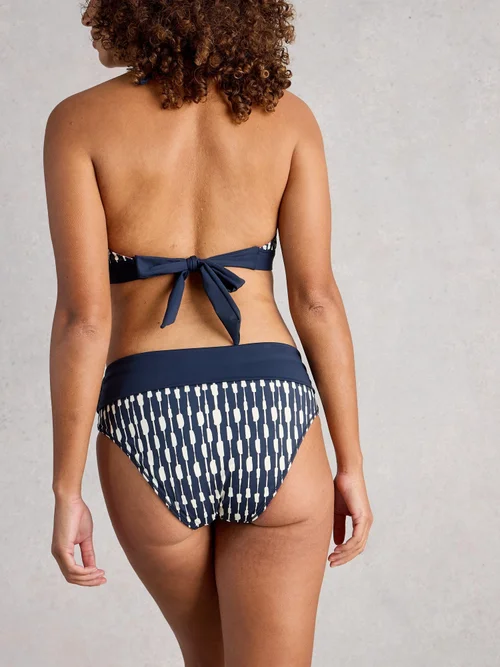 Haut de bikini réversible Sunshine - Navy Multi - 48 Image 4