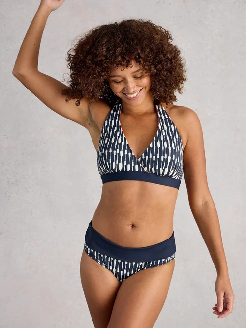 Haut de bikini réversible Sunshine - Navy Multi - 48 Image 3