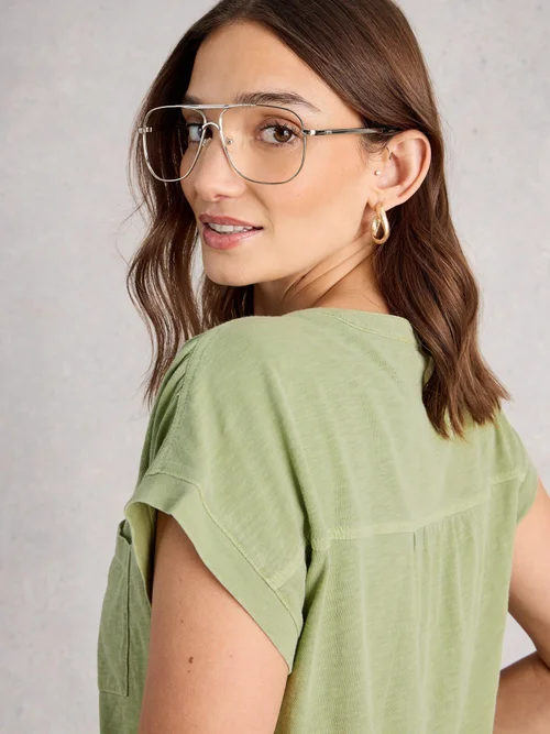 CHEMISE CECILY - Khaki Grn - 52 Image 3