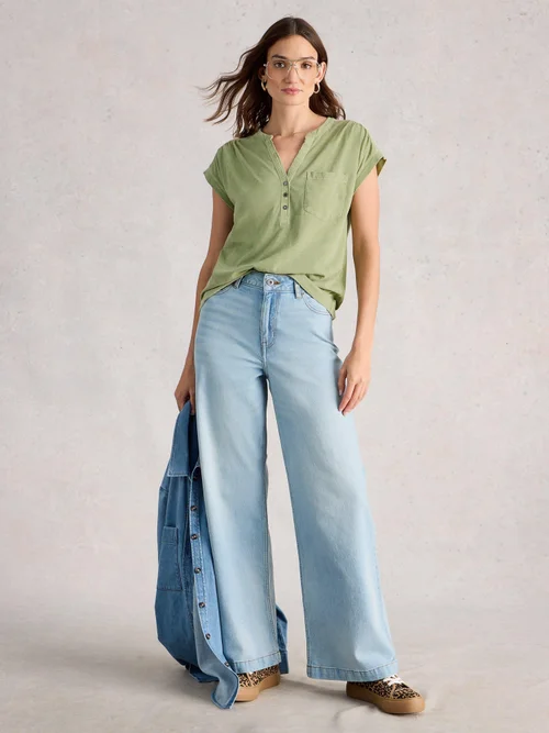 CHEMISE CECILY - Khaki Grn - 52 Image 2