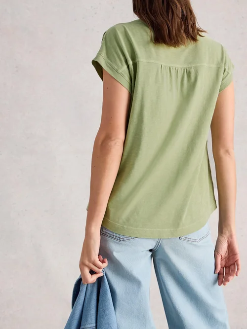 CHEMISE CECILY - Khaki Grn - 52 Image 4