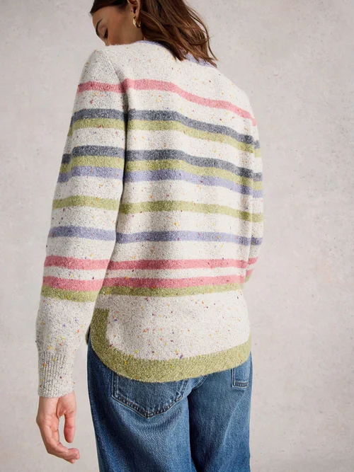 Pull à rayures Nep Talia - Grey Mlt - 46 Image 4