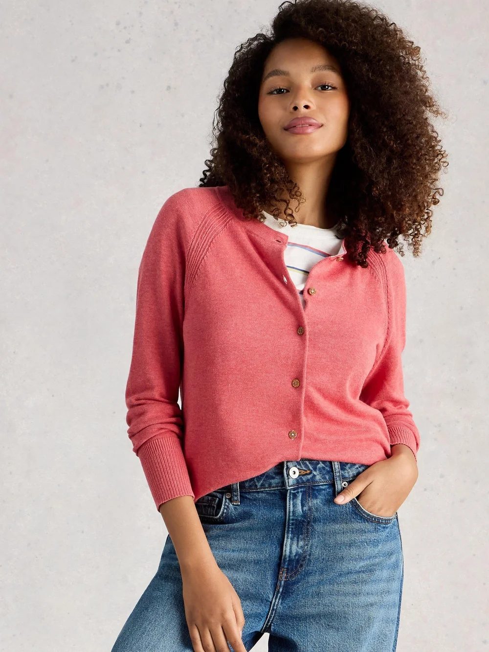 Cardigan Lulu - Mid Pink - 50 Image 1