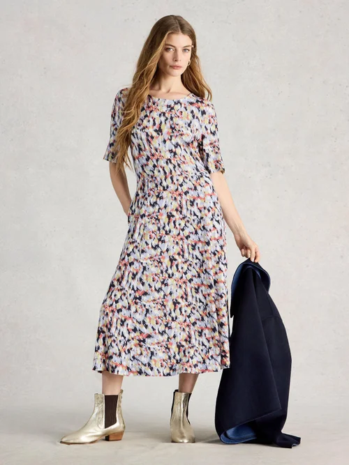 Robe Madeline en jersey - Blue Mlt - 52/R Image 2