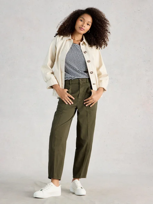 Pantalon Aubrey Barrel - Khaki Grn - 52/R Image 2
