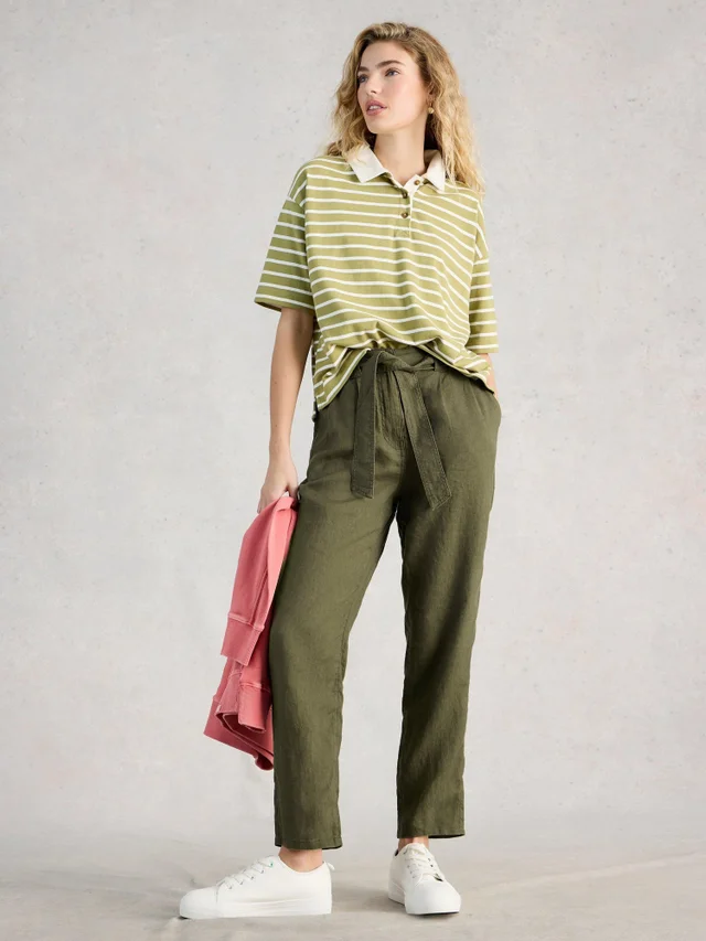 Pantalon en lin Hadley