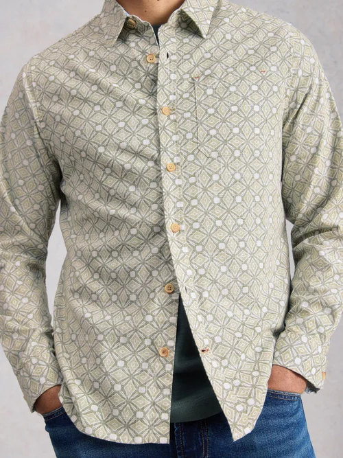 Chemise à imprimé carreaux Finsbury - Green Pr - XXL/R Image 3