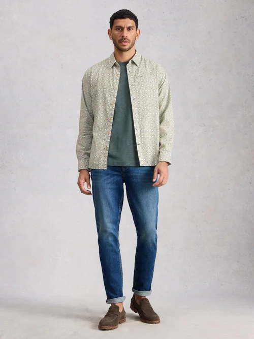 Chemise à imprimé carreaux Finsbury - Green Pr - XXXL/R Image 2