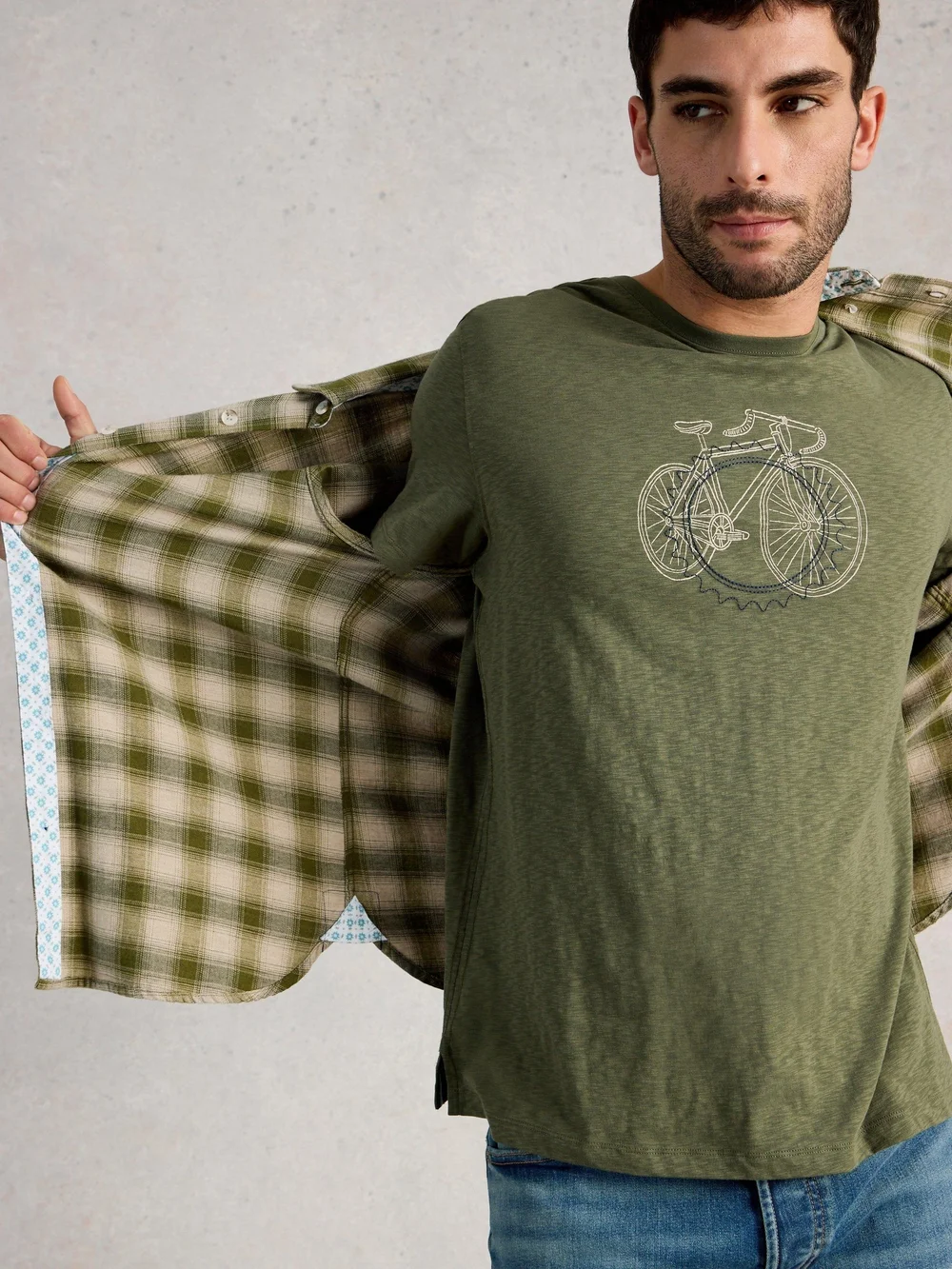 T-shirt graphique Abersoch Cogs - Green Pr - S/R Image 1