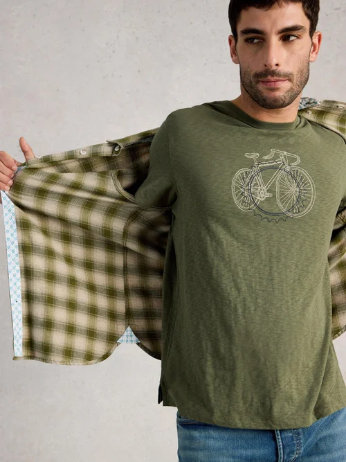 T-shirt graphique Abersoch Cogs - Green Pr - S/R Image 1