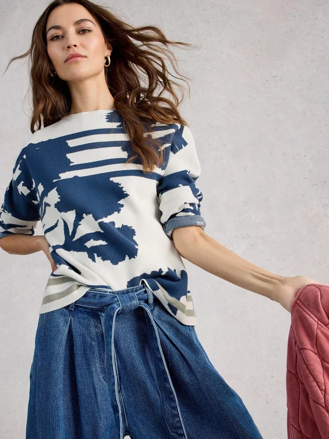 PULL À FLEURS FABIA