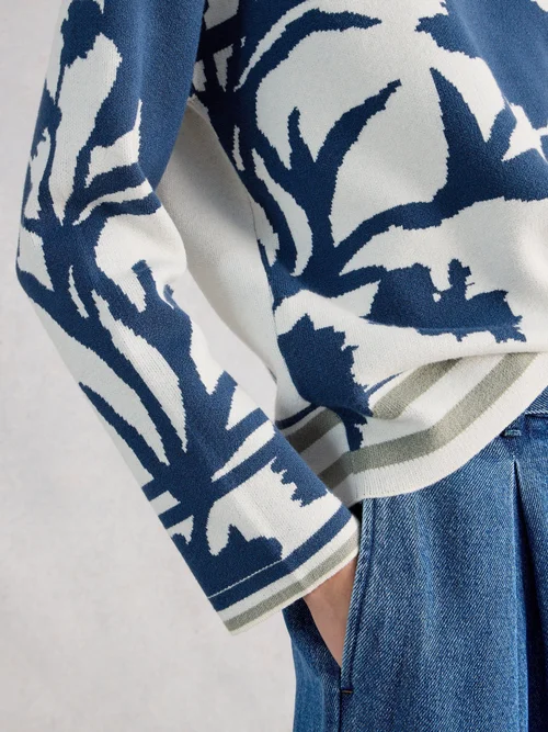 Pull floral Fabia - Ivory Mlt - 42 Image 3