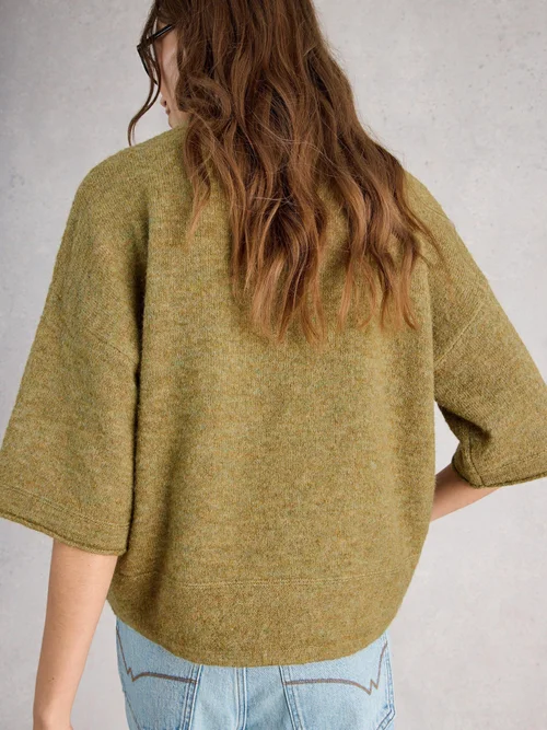 Tee-shirt tricoté Kate - Brt Green - 52 Image 4