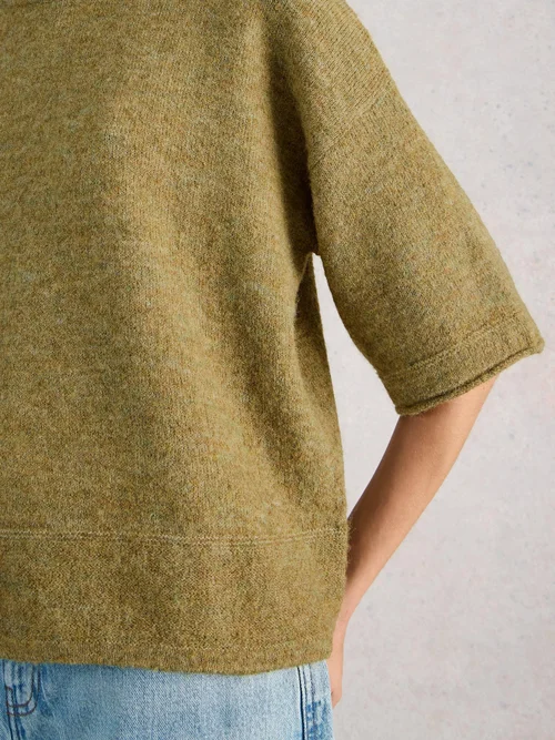 Tee-shirt tricoté Kate - Brt Green - 52 Image 3