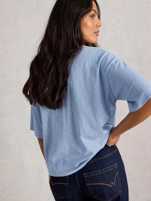 T-shirt Katya - Mid Blue - 50 Image 4