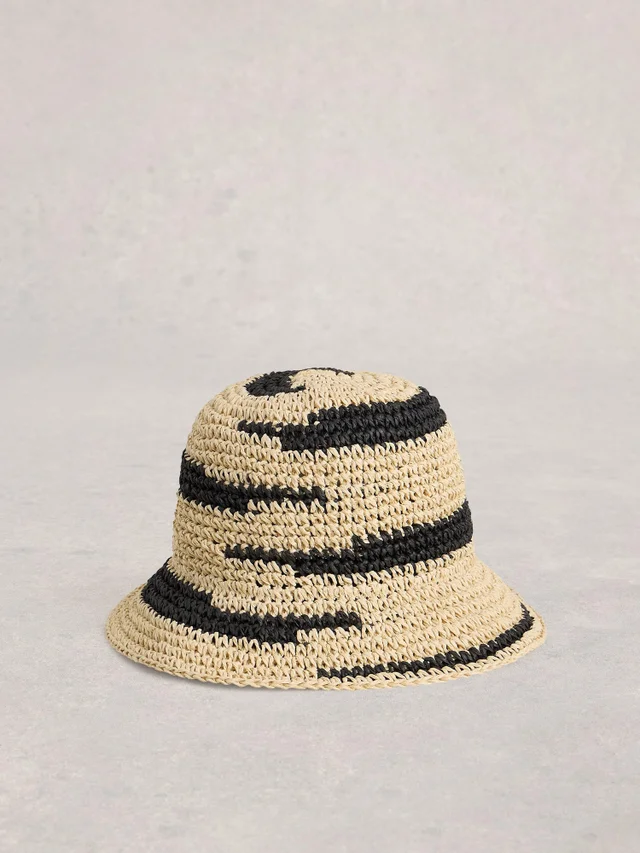 Chapeau seau en crochet