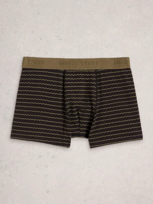 Lot de 2 boxers Hove, rayés et unis - Blk Pr - XL Image 4