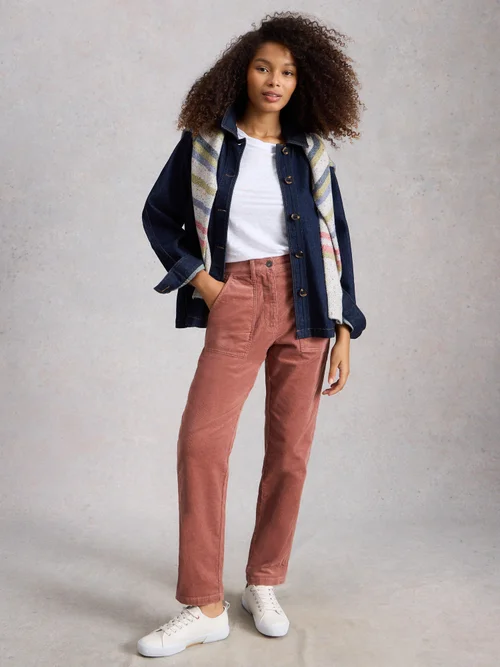 Pantalon en cordon Twister - Dus Pink - 52/R Image 2