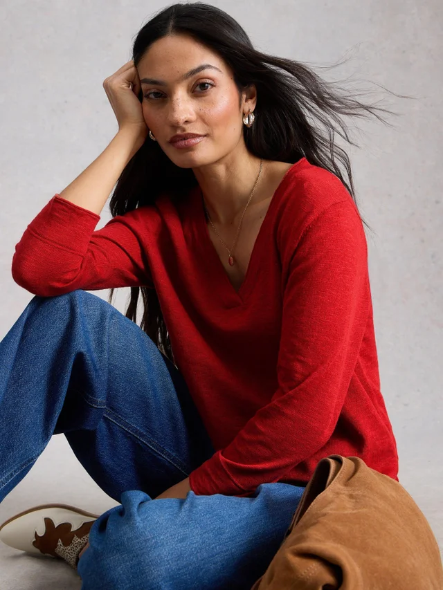 Pull en mélange de lin Elody