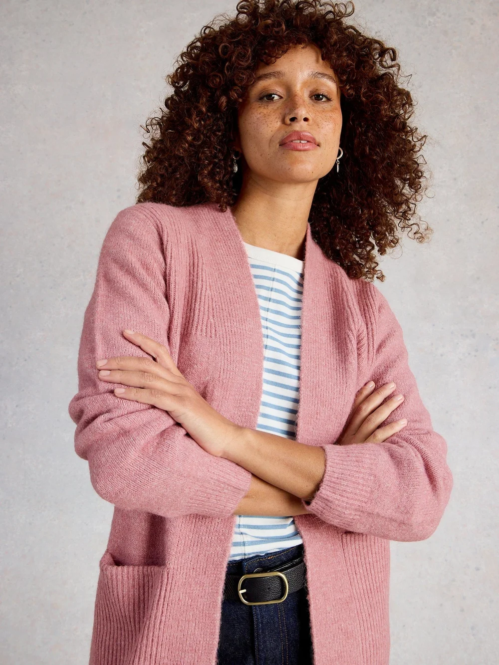 ERIN CARDI - Mid Pink - S Image 1