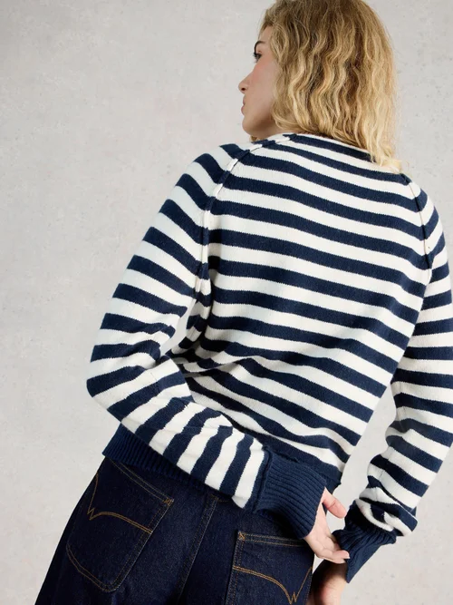 Pull rayé Britney - Navy Multi - 44 Image 4